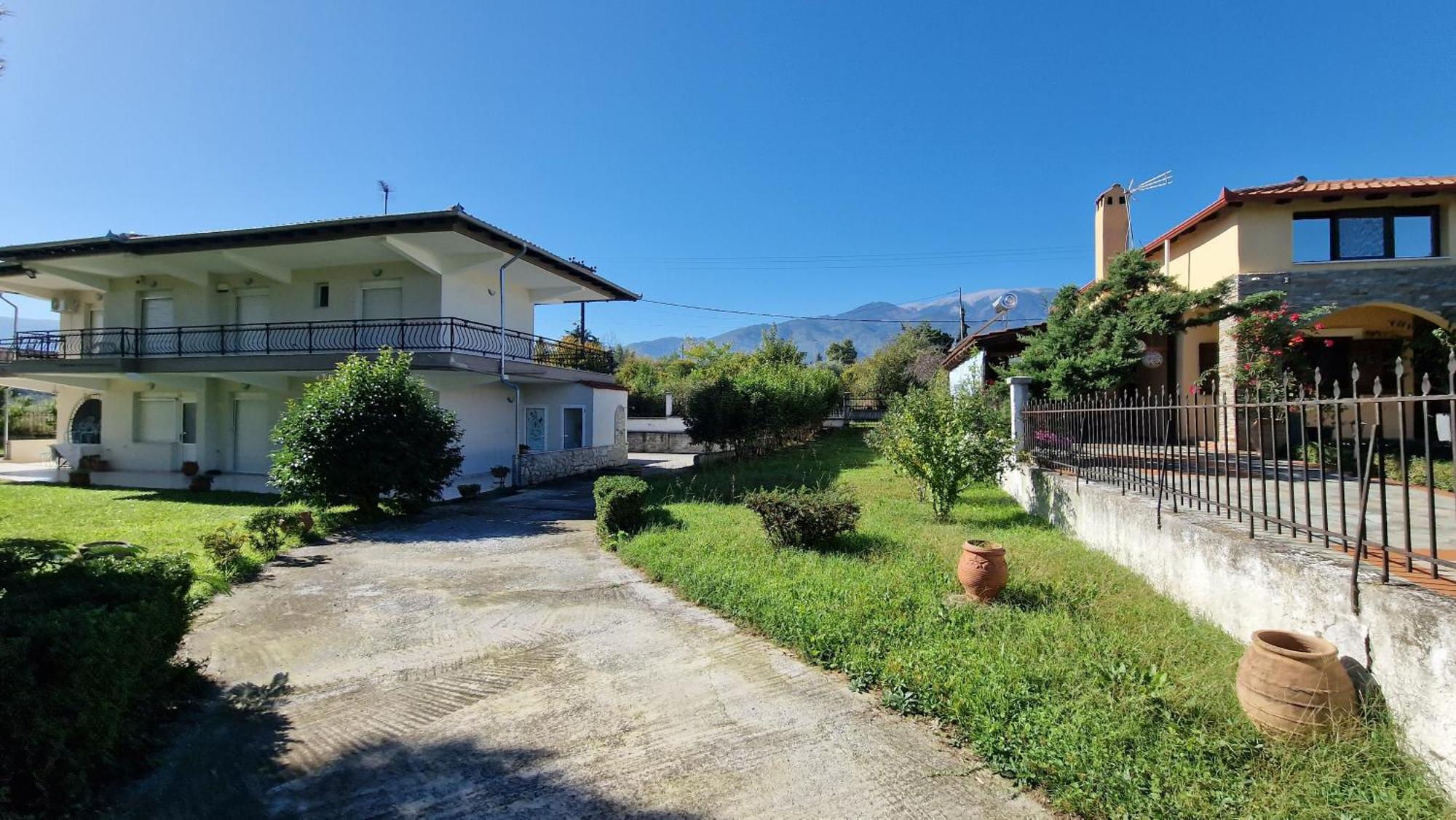 Modern Sea Villa In Leptokaria Bagian luar foto